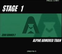 une photo d'Ã©cran de Zero Gunner 2 sur Sega Dreamcast